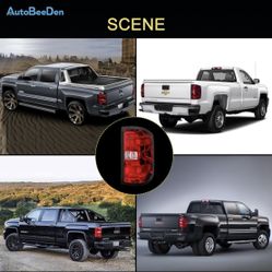 Tail Lights Compatible with Chevy Chevrolet Silverado 1(contact info removed) 3500 And GMC Trucks