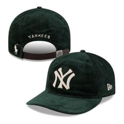New York Yankees New Era Ralph Lauren X MLB Retro Crown 9FIFTY Corduroy Snapback Hat - Green