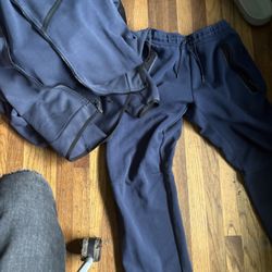 Nike Tech Navy Blue Set