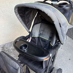 Used Baby Trend Sit N' Stand Double Stroller – Versatile & Great Condition! (Or Better offer)