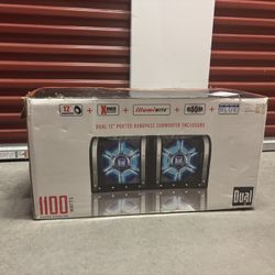 Dual 1100 Watts  Band pass subwoofer