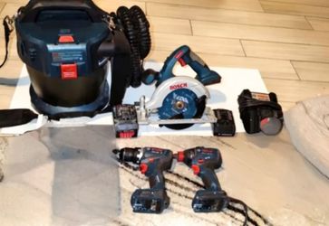 Bosch Cordless Tool Set