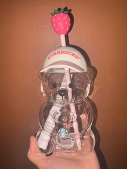 Starbucks Strawberry Bear cup