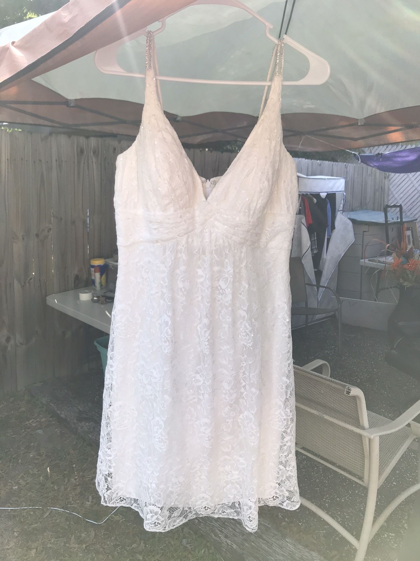 Short David’s Bridal Dress