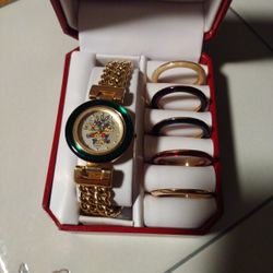 Vtg Woman's Armitron Looney Tunes Watch