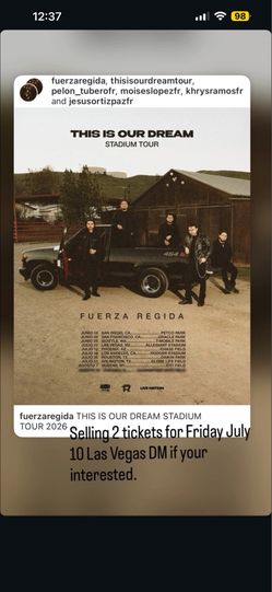 Fuerza Regida Tickets