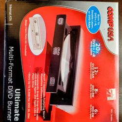 DVD BURNER, NEVER USED/BOX NEVER OPENED.