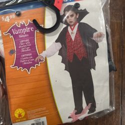 Vampire Costume 4-6