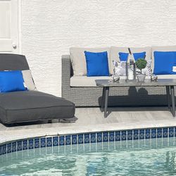 Outdoor Furniture/patio Furniture/outdoor Seating Set/outdoor Patio Lounge Chairs/patio Sofa/muebles De Patio/camas De Patio PICINA/tumbonas 