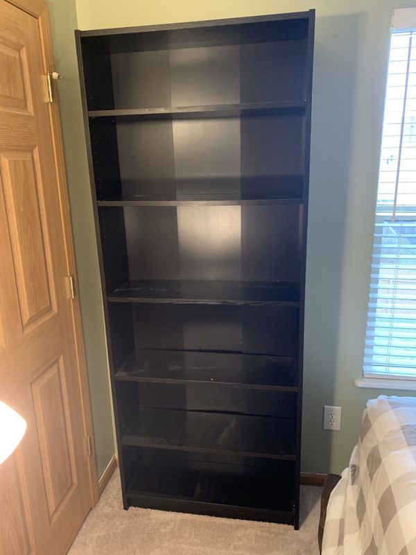 Ikea Billy Black Brown Bookshelf For In Grove City Oh Offerup Ikea Billy Black Brown Bookshelf