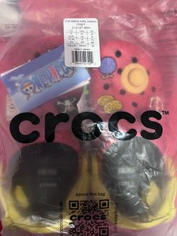 One piece luffy crocs