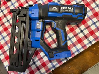 Kobalt finish nailer NEW