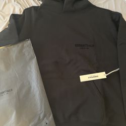 Black Essential Hoodie