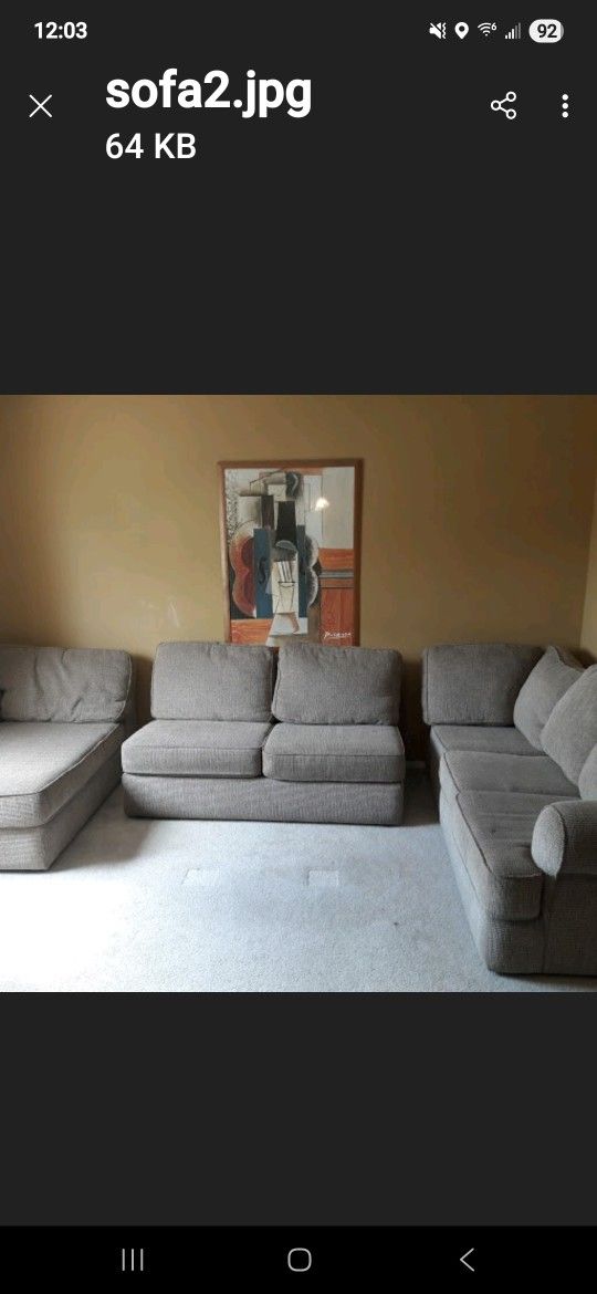 Full Sectional Sofas In Good Condition