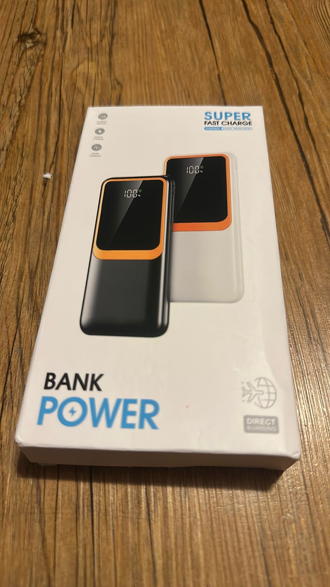 10000mah Power Bank White Brand New Usb-c