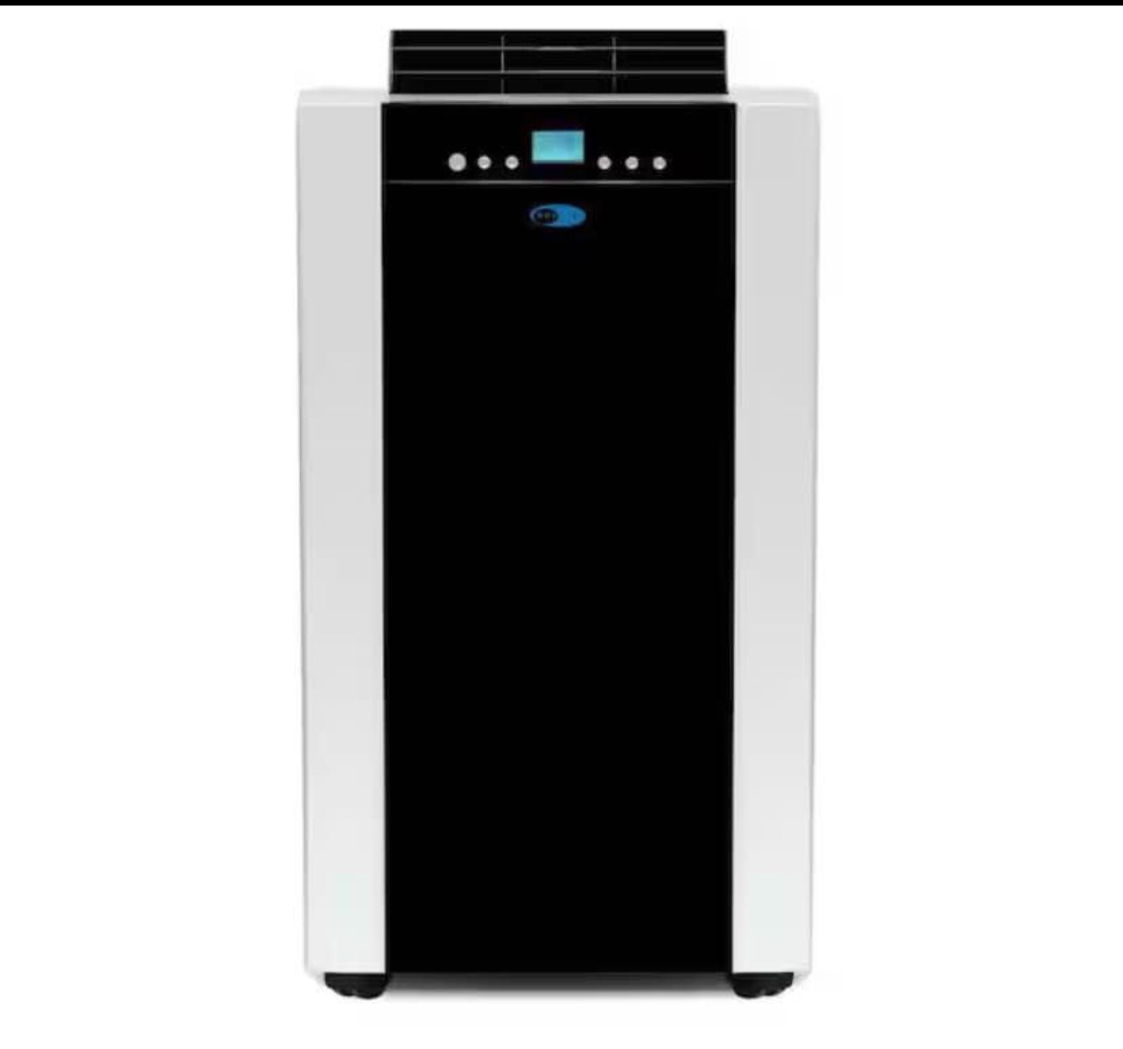 Whynter 9,200 BTU (14,000 BTU ASHRAE) Portable Air Conditioner Cools 500 Sq. Ft. with Heater, Dehumidifier, and Remote in Black