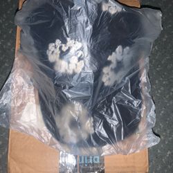 Denim Tears Cotton Wreath Fitted Cap Black