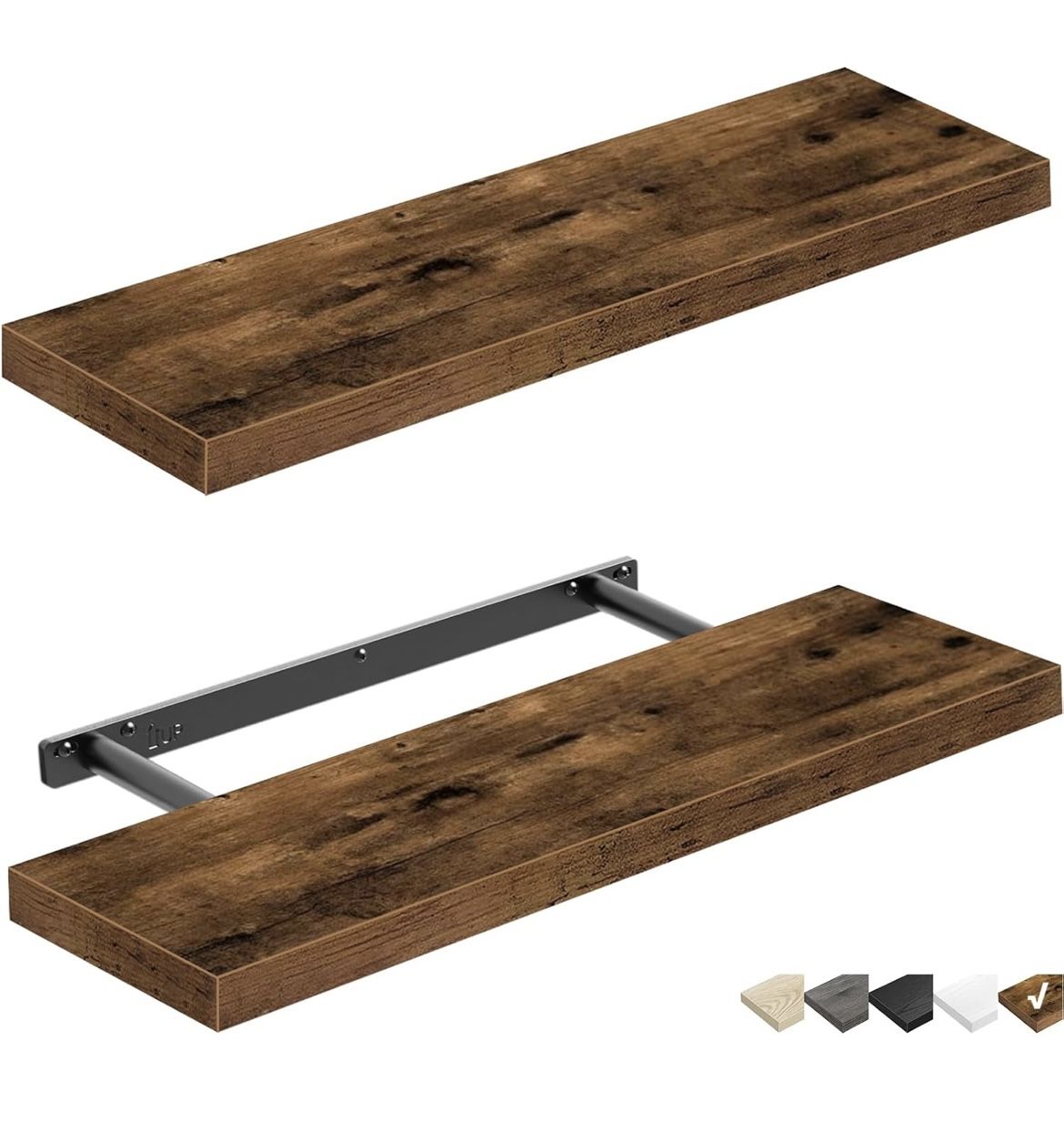 Floating Shelves Wall Shelf 24 inches Set Of 2