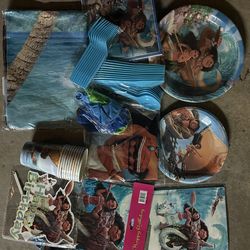 Disney’s Moana Birthday Decorations & dinosaur Birthday Decoration