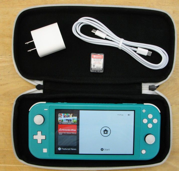 SWITCH LITE WITH ONE GAME
