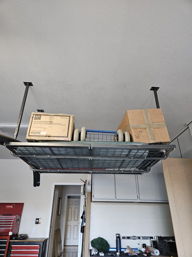 Hanging Garage Platform Rack 45x60