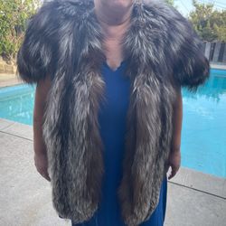 Real Fox Fur Bolero For Sale!