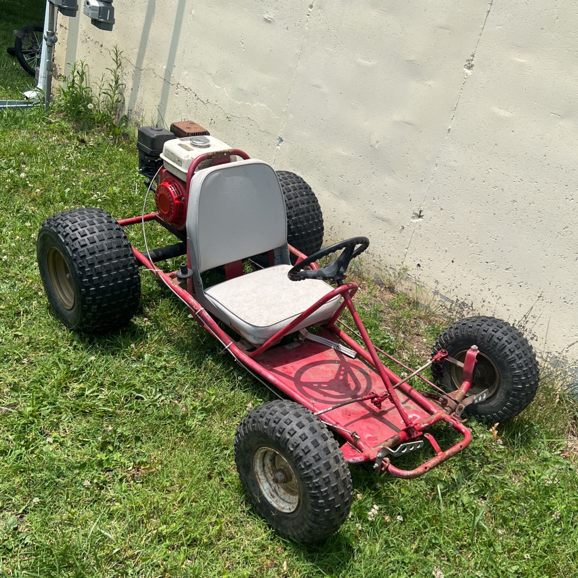 Go Kart Badass Engine Runs!