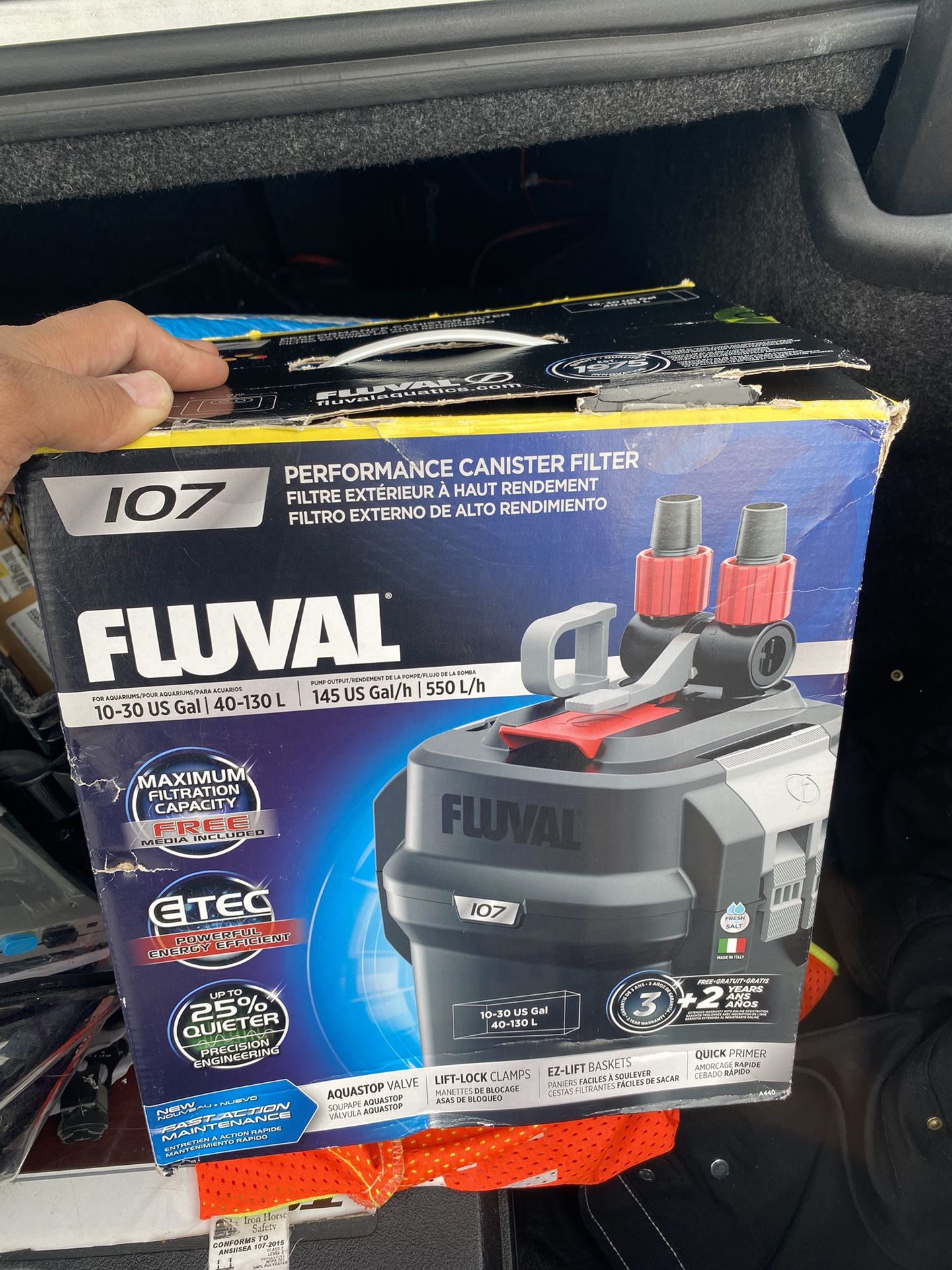 Fluval 107 Perfomance Canister Filter