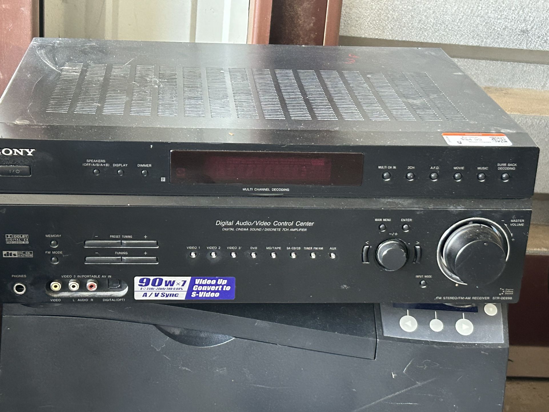 Sony STR-DE698 FM Stereo/ FM AM Receiver