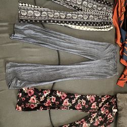 Cute flared leggings