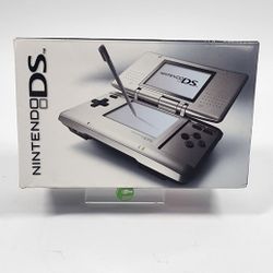 New Nintendo DS Handheld Game Console Silver