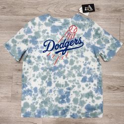 Art class Girls Kids size 14(XL) youth Dodgers tie dye tshirt