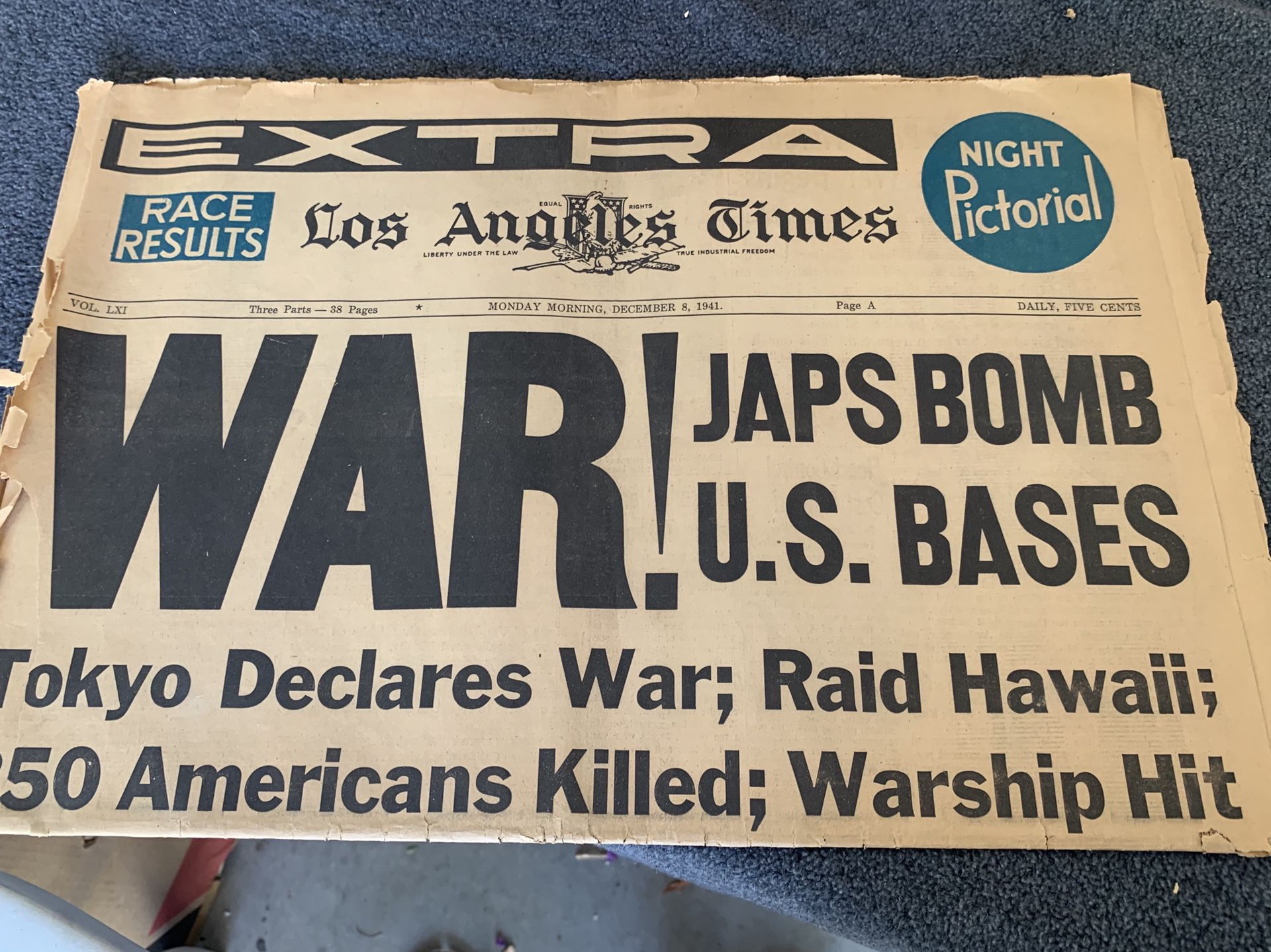 30+ LA TIMES HISTORIC NEWSPAPERS & HEADLINES! JFK, RFK, WW1, LBJ & REAGAN
