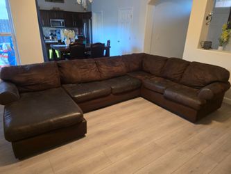 Brown Sectional Sofa
