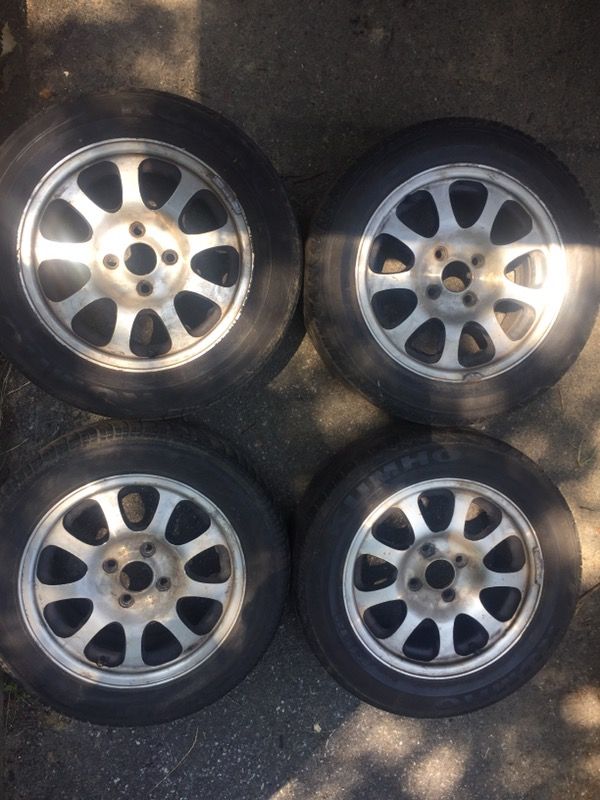 4x100 American Racing wheels