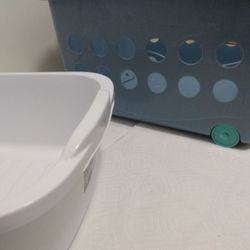 NICE LARGE STORAGE BASKET $5.