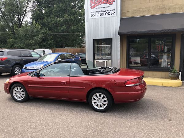 2005 Chrysler Sebring Convertible For In Oak Park Heights Mn 2005 Chrysler Sebring Convertible