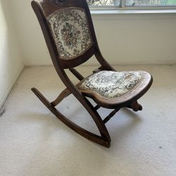 Antique Rocking Chair 