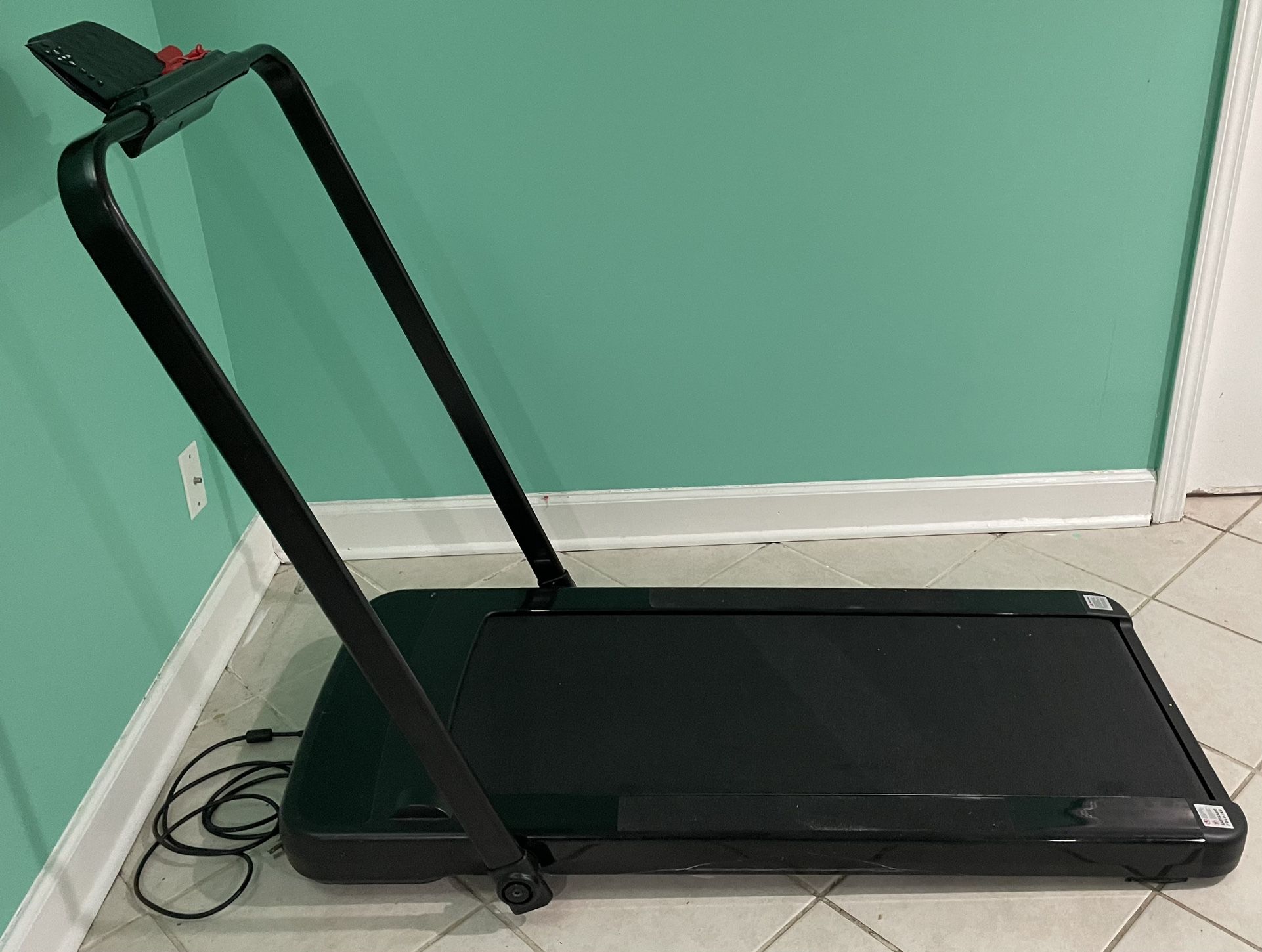 2 in 1 Treadmill Foldable, 2.25HP Under Desk Electric Treadmill