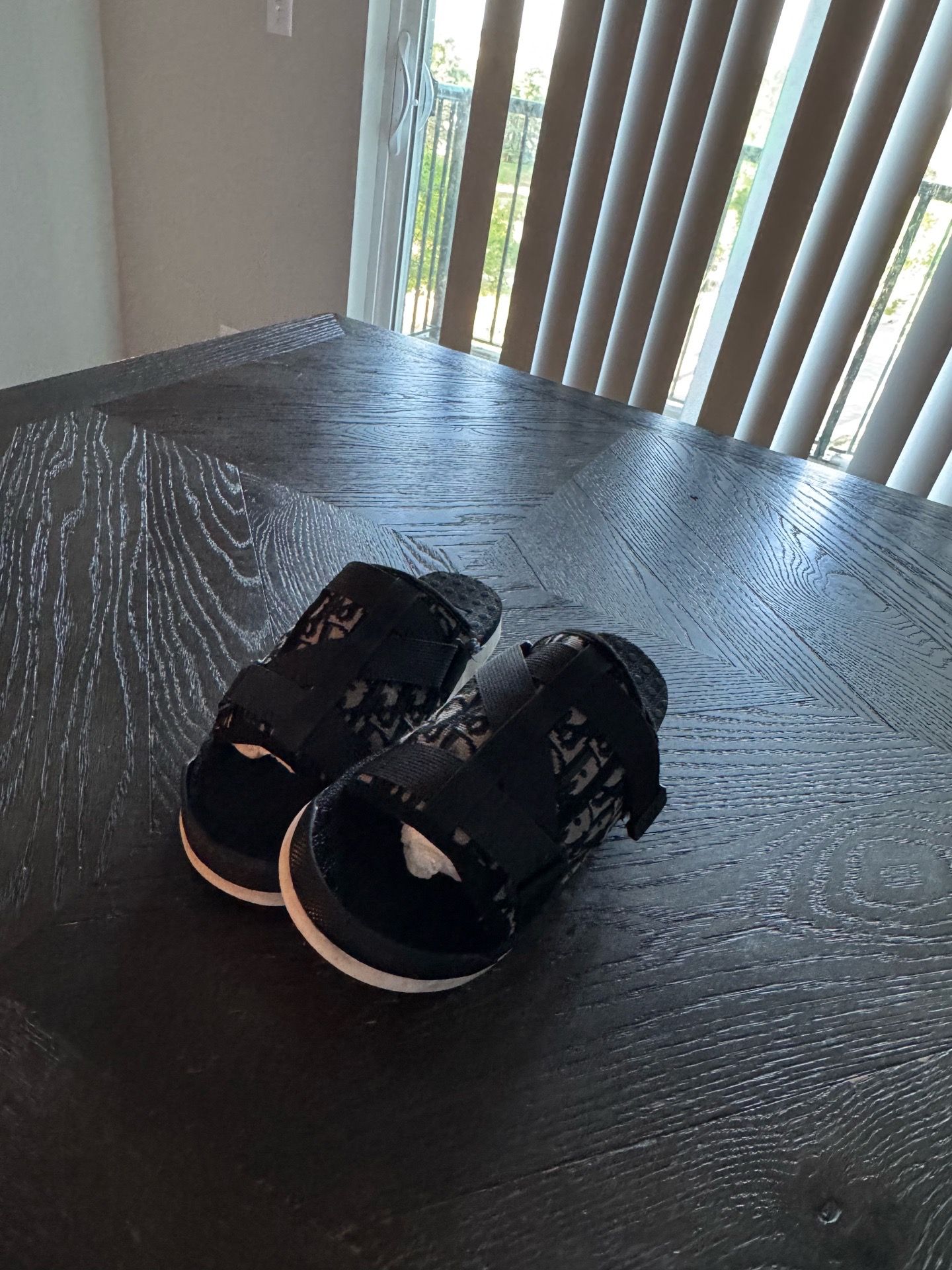 Dior off white alpha slides