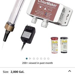 ChlorMaker Saltwater Chlorine Generation System for Spas and Hot Tubs 