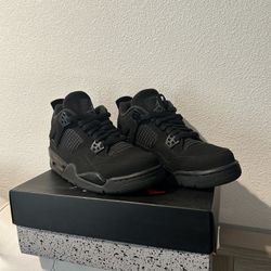 Jordan 4 Black Cat Size 7Y