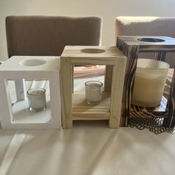 Rustic Chic Candle Holder/Lantern