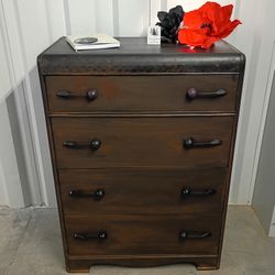 100 Year Old Waterfalls 4 Drawer Accent Dresser 