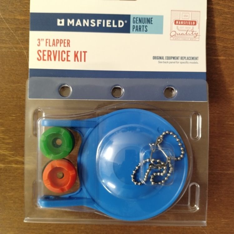 KOHLER 2in Rubber Toilet Flapper Repair Kit For Various, 46 OFF