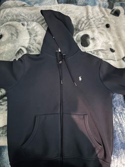 polo zip up sweater