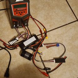 Redcat Racing Hexfly Pro-X4 quad-channel smart battery charger used for RC vehicle batteries. 
