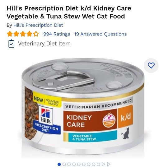 Hill's Prescription Diet k/d Kidney Care