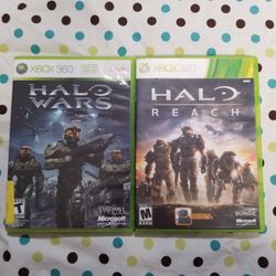 Halo wars And Halo Reach For Xbox 360