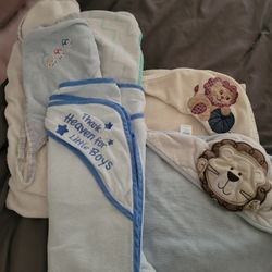 Baby Boy Hooded Towels